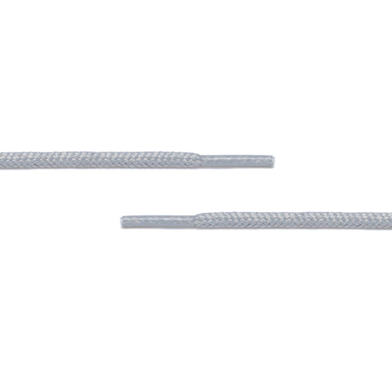 AOMIDI 2 Pair Shoelaces Round Athletic Shoes Lace for Boot Laces Shoelaces and Multiple Shoe Types Replacements(45" inches (114 cm), Gray) - Image 5